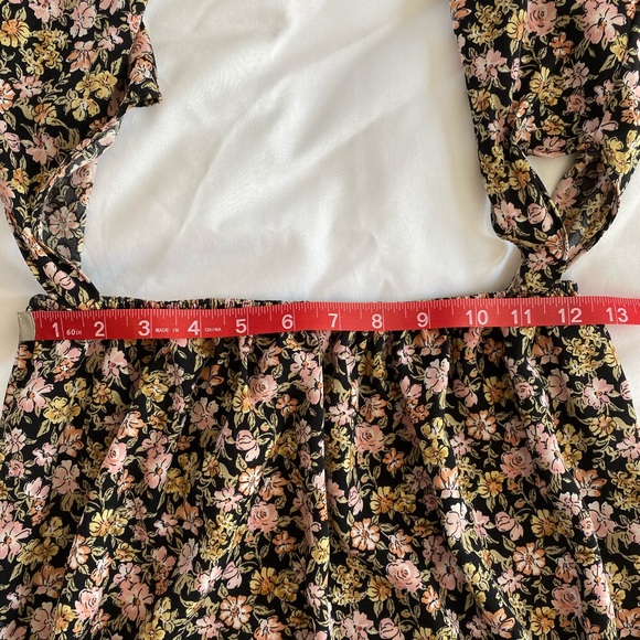 SOLD - Boho Floral Mini Dress - Picture 8 of 9